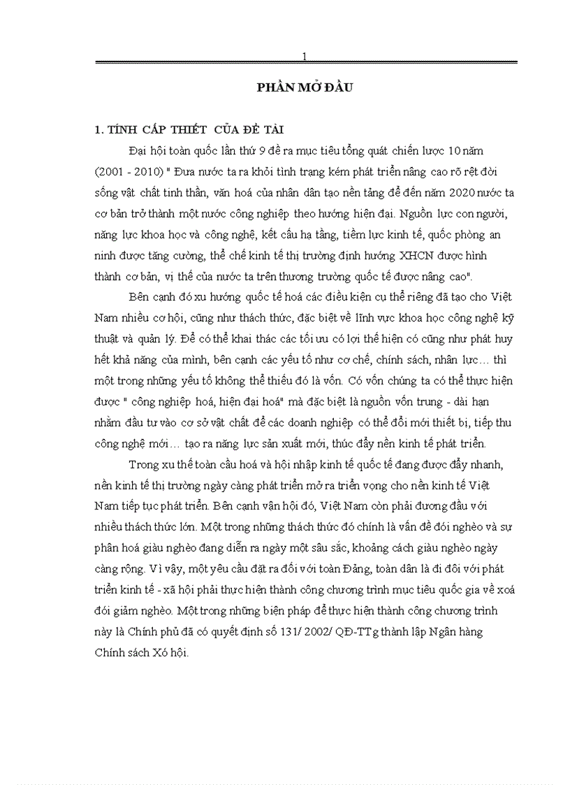 image for page Giải pháp nâng cao chất lượng tín dụng tại Sở giao dịch ngân hàng chính sách xã hội 1