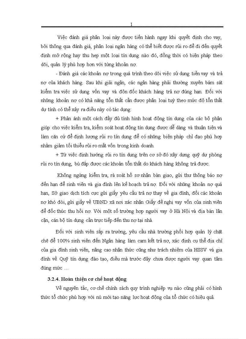 image for page Giải pháp nâng cao chất lượng tín dụng tại Sở giao dịch ngân hàng chính sách xã hội 1