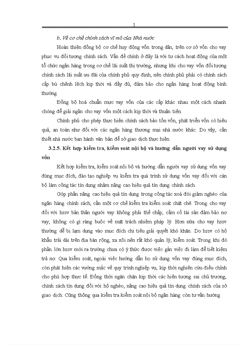 image for page Giải pháp nâng cao chất lượng tín dụng tại Sở giao dịch ngân hàng chính sách xã hội 1