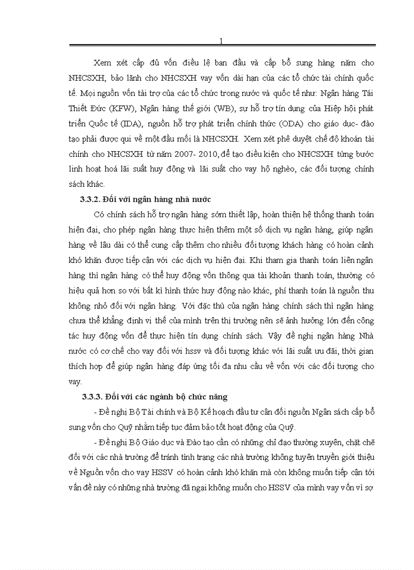 image for page Giải pháp nâng cao chất lượng tín dụng tại Sở giao dịch ngân hàng chính sách xã hội 1