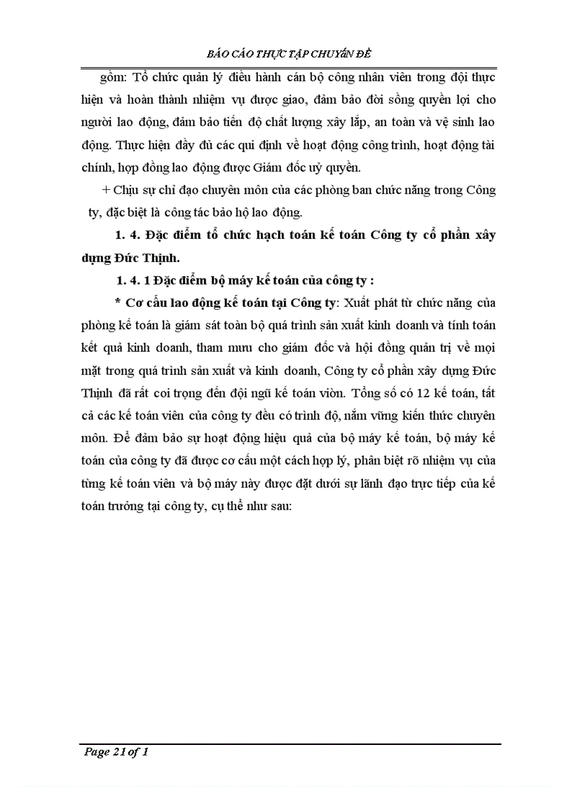 image for page Kế toán tiền lương và các khoản trích theo lương tại Công ty cổ phần xây dựng Đức Thịnh 1