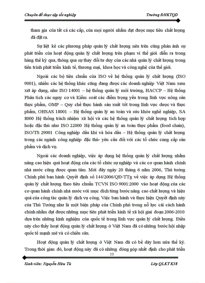 image for page Nâng cao công tác quản lý chất lượng và dịch vụ vận chuyển hành khách của công ty cổ phần Hoàng Hà tại Thành phố Thái Bình