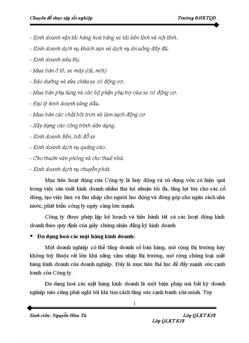 image for page Nâng cao công tác quản lý chất lượng và dịch vụ vận chuyển hành khách của công ty cổ phần Hoàng Hà tại Thành phố Thái Bình