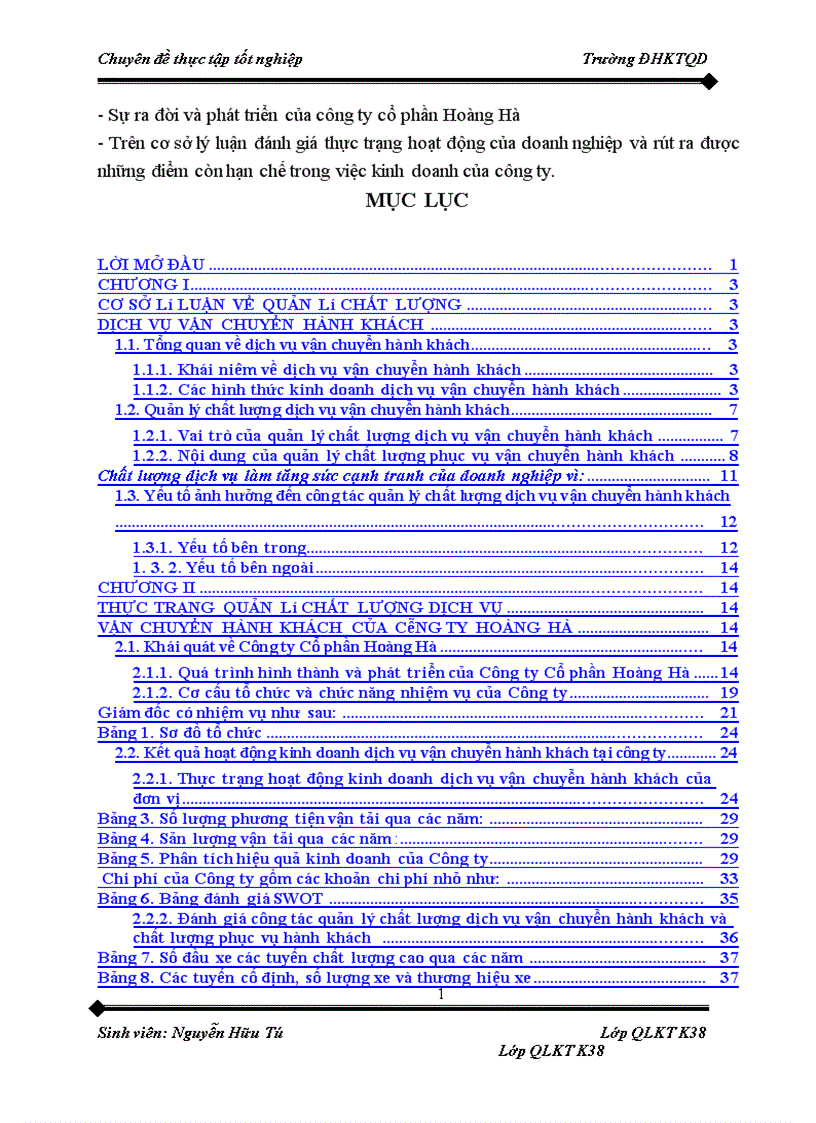 image for page Nâng cao công tác quản lý chất lượng và dịch vụ vận chuyển hành khách của công ty cổ phần Hoàng Hà tại Thành phố Thái Bình