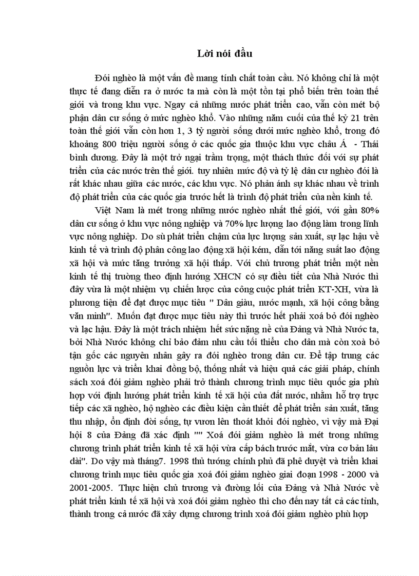 image for page Một số giải pháp nhằm đẩy mạnh chương trình xoá đói giảm nghèo tại tỉnh Yên Bái