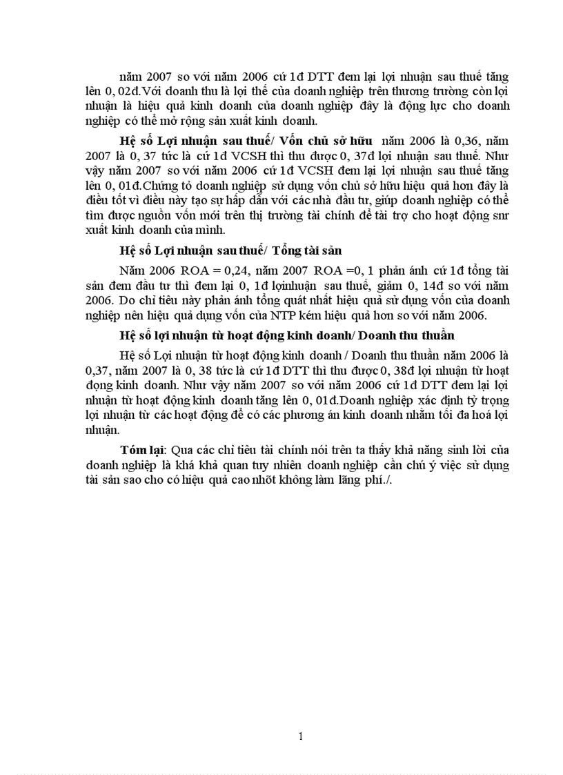 image for page Phân tích tình hình thực hiện kết quả kinh doanh và tài chính của công ty cổ phần nhựa thiếu niên Tiền Phong
