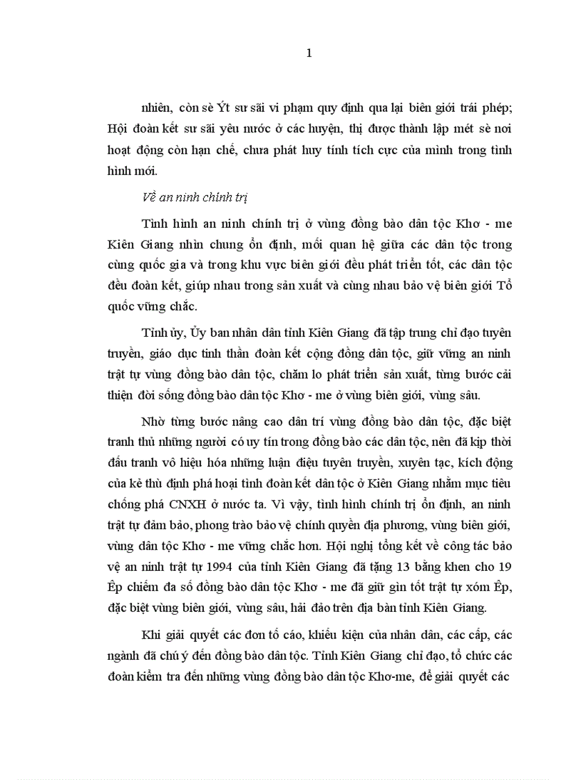 image for page Đổi mới việc thực hiện chính sách dân tộc đối với đồng bào các dân tộc thiểu số tỉnh Kiên Giang hiện nay