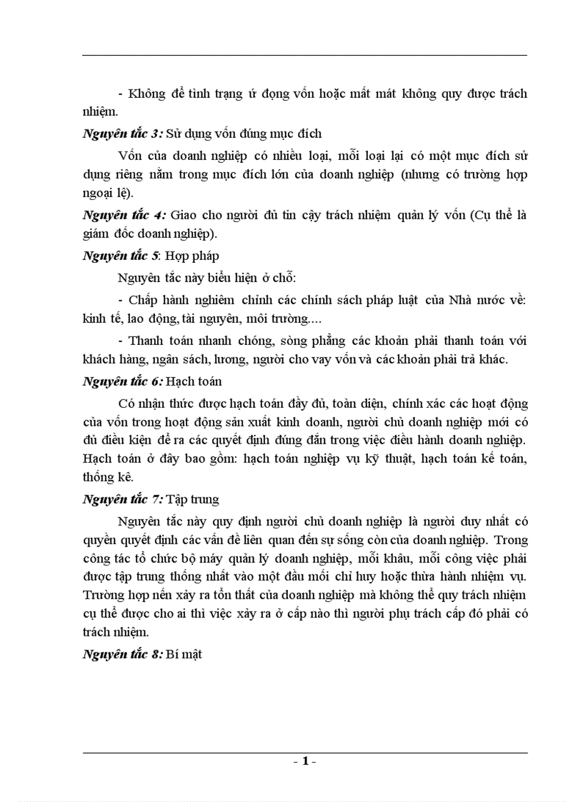 image for page Một số biện pháp nhằm nâng cao hiệu quả quản lý và sử dụng vốn sản xuất kinh doanh ở Nhà máy cơ khí Quang Trung 1