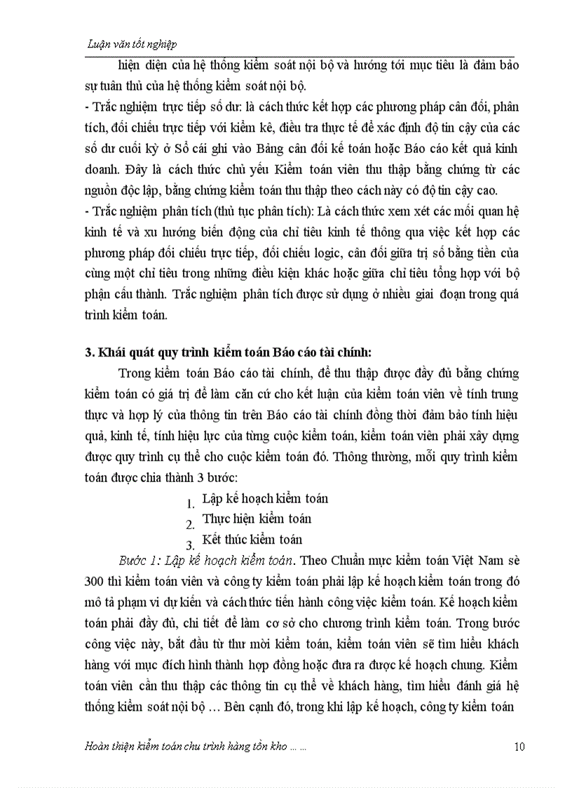 image for page Hoàn thiện kiểm toán chu trình hàng tồn kho trong kiểm toán Báo cáo tài chính do Công ty Kiểm toán tư vấn xây dựng Việt Nam thực hiện 1