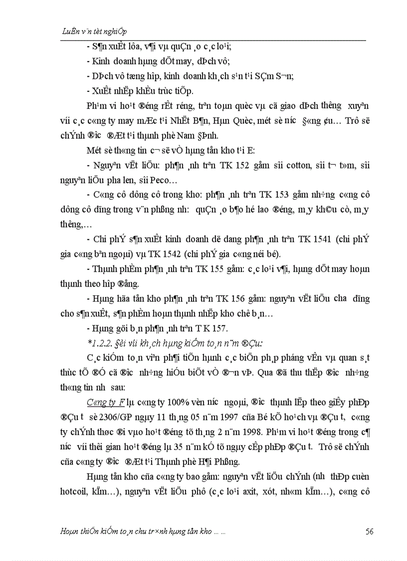 image for page Hoàn thiện kiểm toán chu trình hàng tồn kho trong kiểm toán Báo cáo tài chính do Công ty Kiểm toán tư vấn xây dựng Việt Nam thực hiện 1