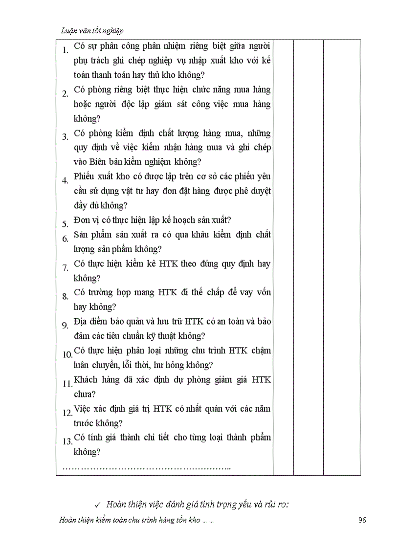image for page Hoàn thiện kiểm toán chu trình hàng tồn kho trong kiểm toán Báo cáo tài chính do Công ty Kiểm toán tư vấn xây dựng Việt Nam thực hiện 1