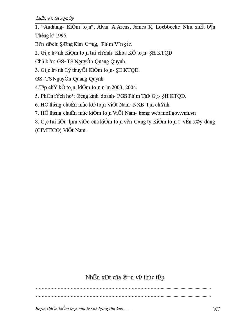 image for page Hoàn thiện kiểm toán chu trình hàng tồn kho trong kiểm toán Báo cáo tài chính do Công ty Kiểm toán tư vấn xây dựng Việt Nam thực hiện 1