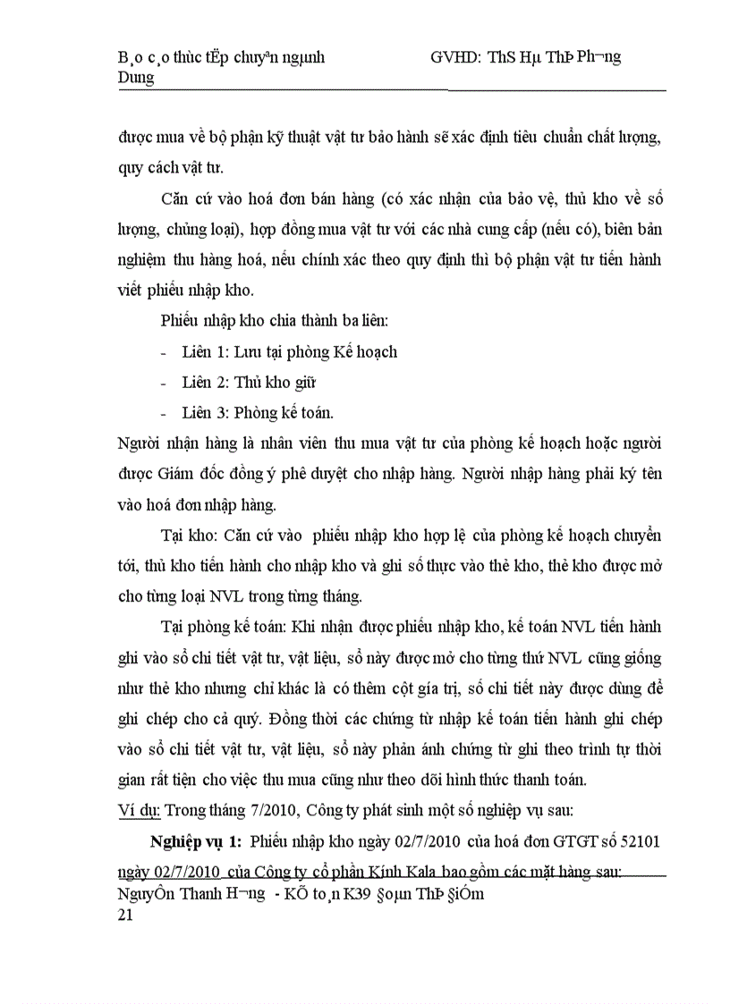 image for page Hoàn thiện kế toán nguyên vật liệu tại Công ty cổ phần thương mại đầu tư Biểu Tượng Việt 1