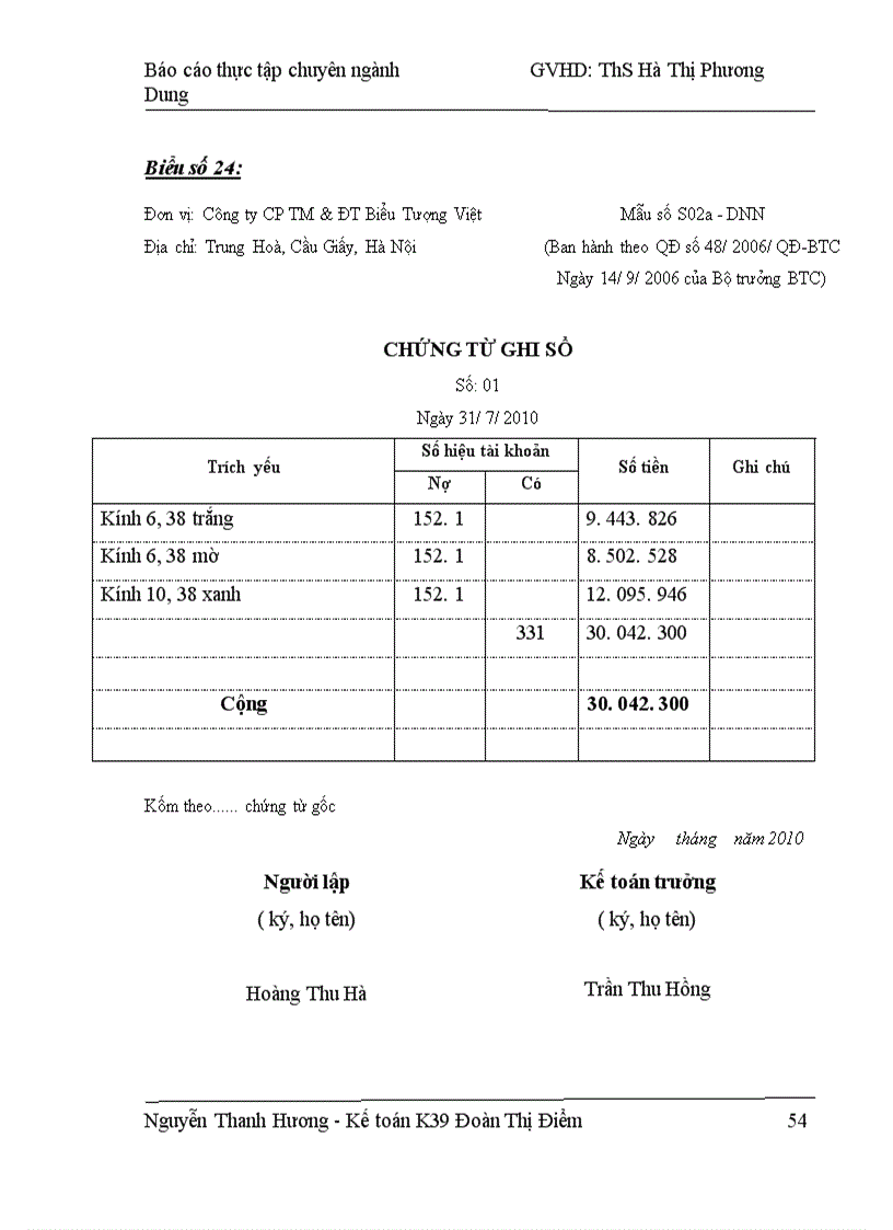image for page Hoàn thiện kế toán nguyên vật liệu tại Công ty cổ phần thương mại đầu tư Biểu Tượng Việt 1