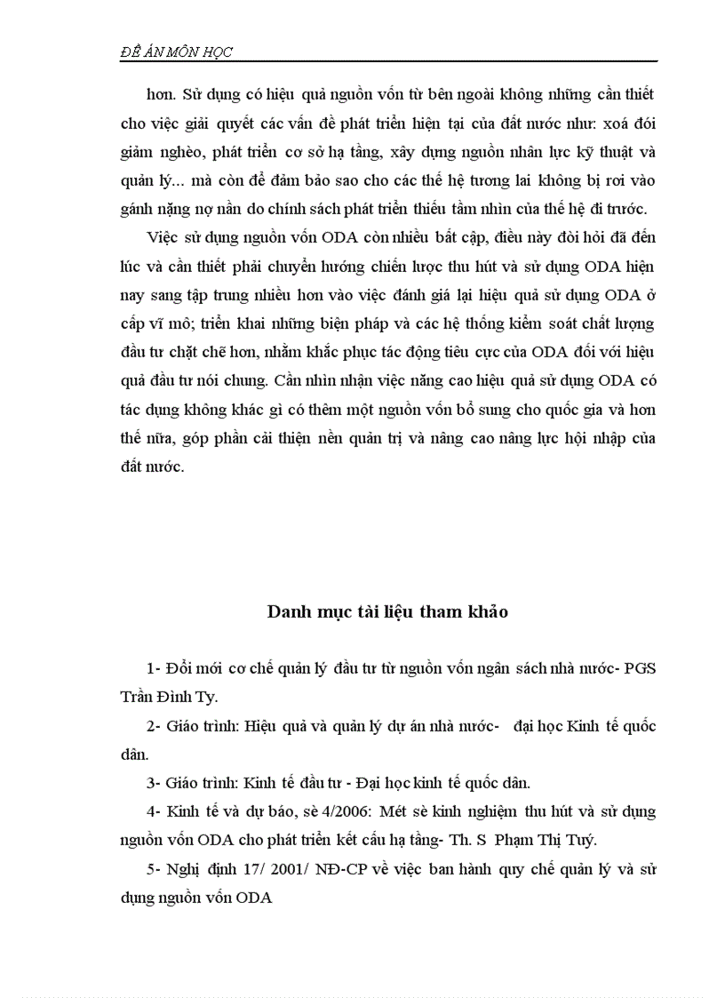 image for page Thực trạng thu hút và sử dụng nguồn vốn ODA ở nước ta 1
