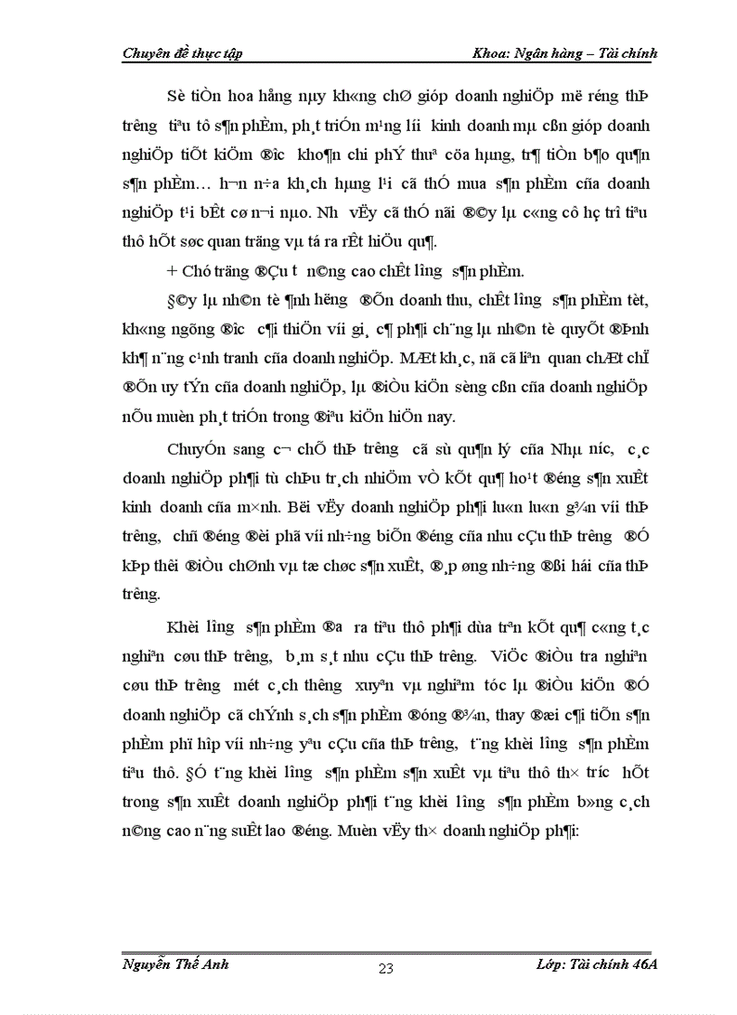 image for page Giải pháp tài chính nhằm đẩy mạnh công tác tiêu thụ và tăng doanh thu tiêu thụ sản phẩm tại Công ty CP LHTP Hà Tây