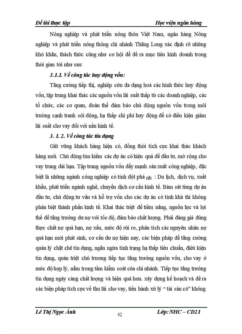 image for page Giải pháp nâng cao hiệu quả nghiệp vụ huy động vốn và kế toán huy động vốn tại ngân hàng nông nghiệp và phát triển Thăng Long 1
