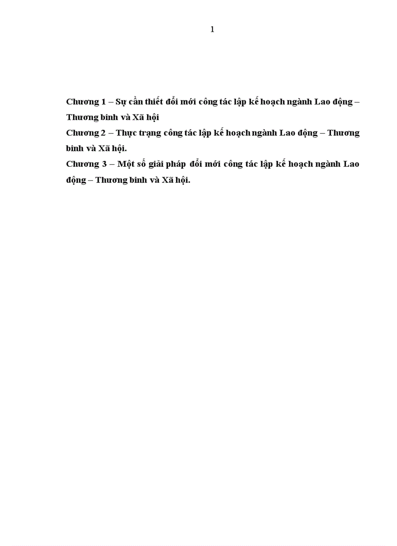 image for page Đổi mới công tác lập kế hoạch ngành Lao động Thương binh và Xã hôi