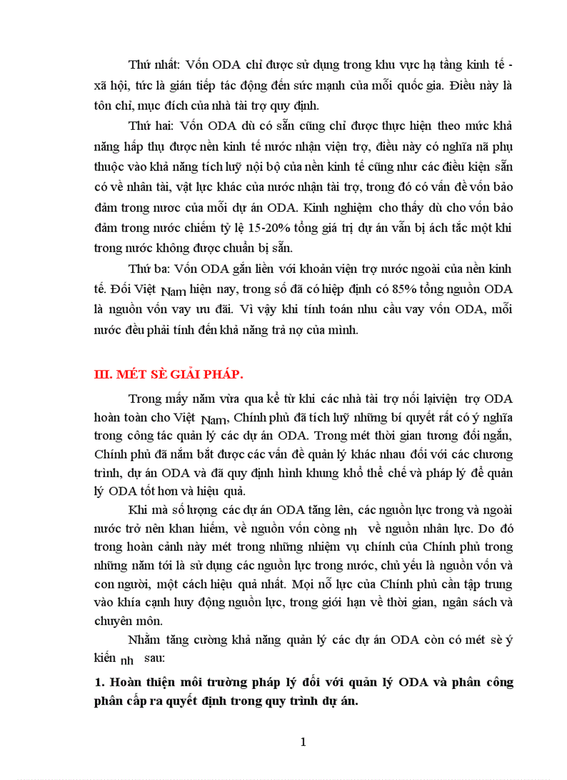 image for page Các giải pháp nhằm tăng cường khả năng quản lý các dự án ODA 1