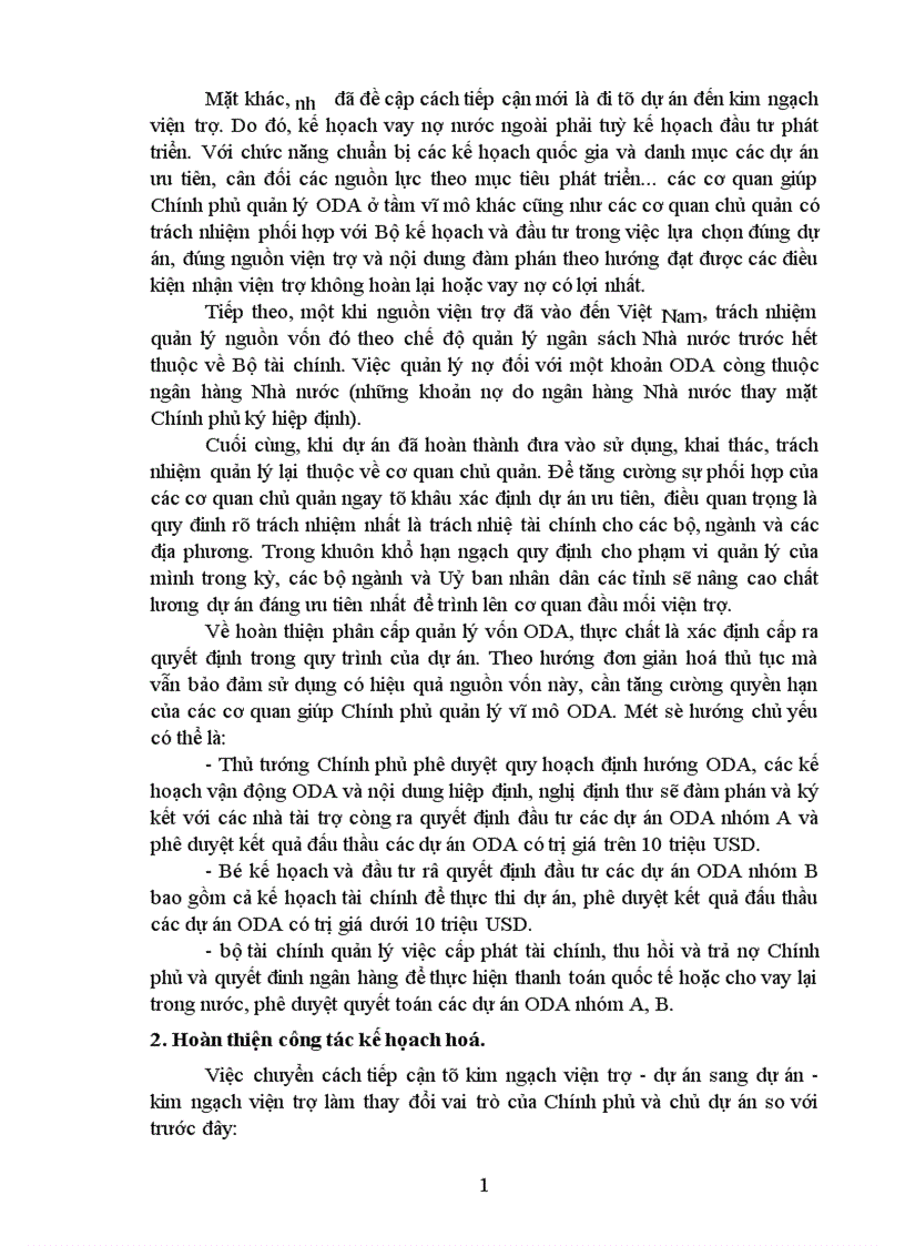 image for page Các giải pháp nhằm tăng cường khả năng quản lý các dự án ODA 1