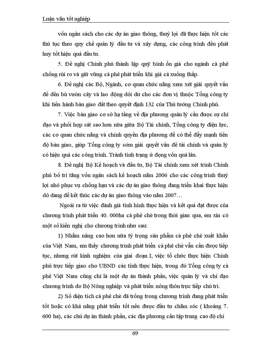 image for page Đầu tư phát triển tại Tổng công ty cà phê Việt Nam Thực trạng và giải pháp 1