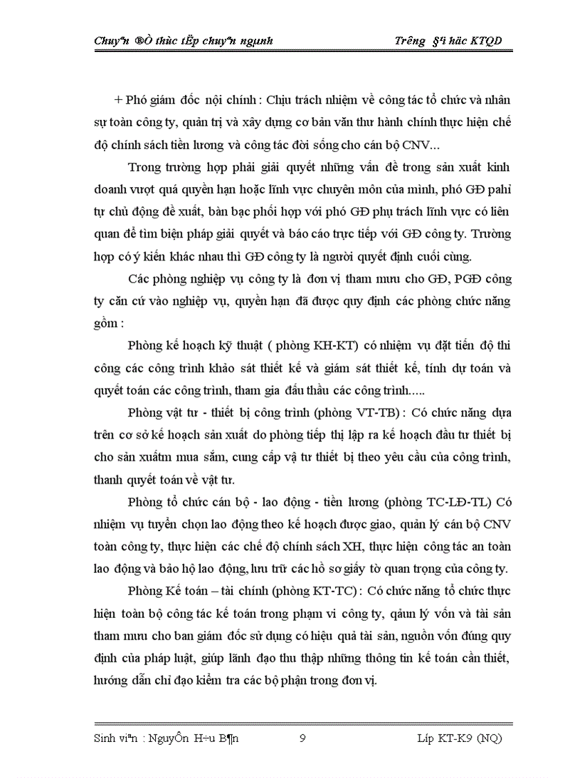 image for page Báo cáo thực tập tổng hợp tại Công ty Cổ phần xây dựng công trình giao thông và thương mại 124