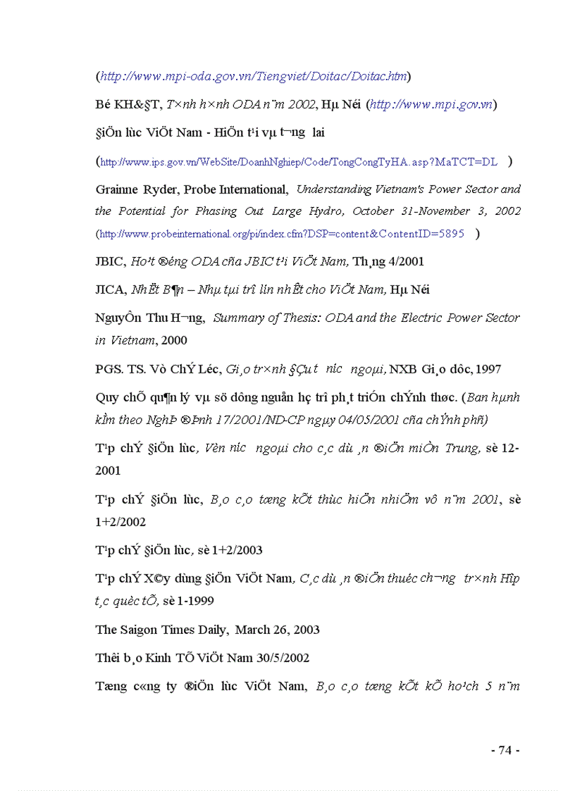 image for page Thu hút và sử dụng vốn viện trợ phát triển chính thức ODA trong ngành điện Việt Nam