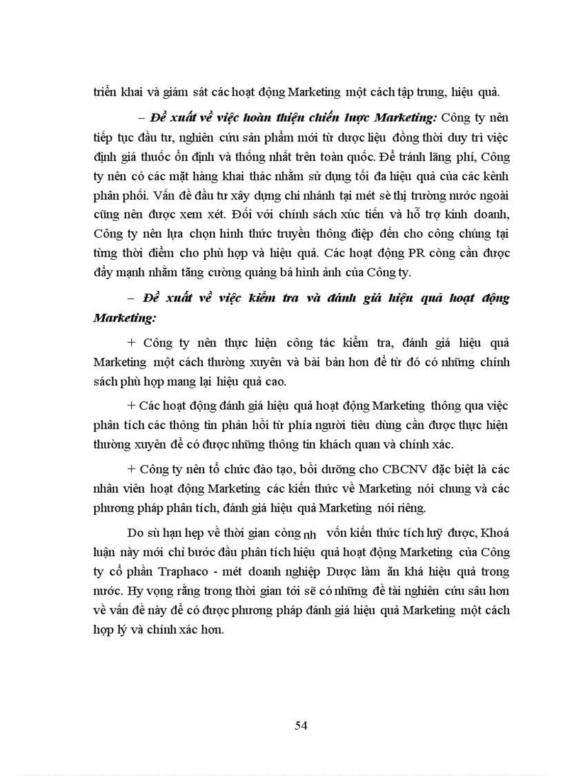 image for page Phân tích đánh giá hiệu quả hoạt động Marketing của Công ty cổ phần Traphaco giai đoạn 1999 2003 1