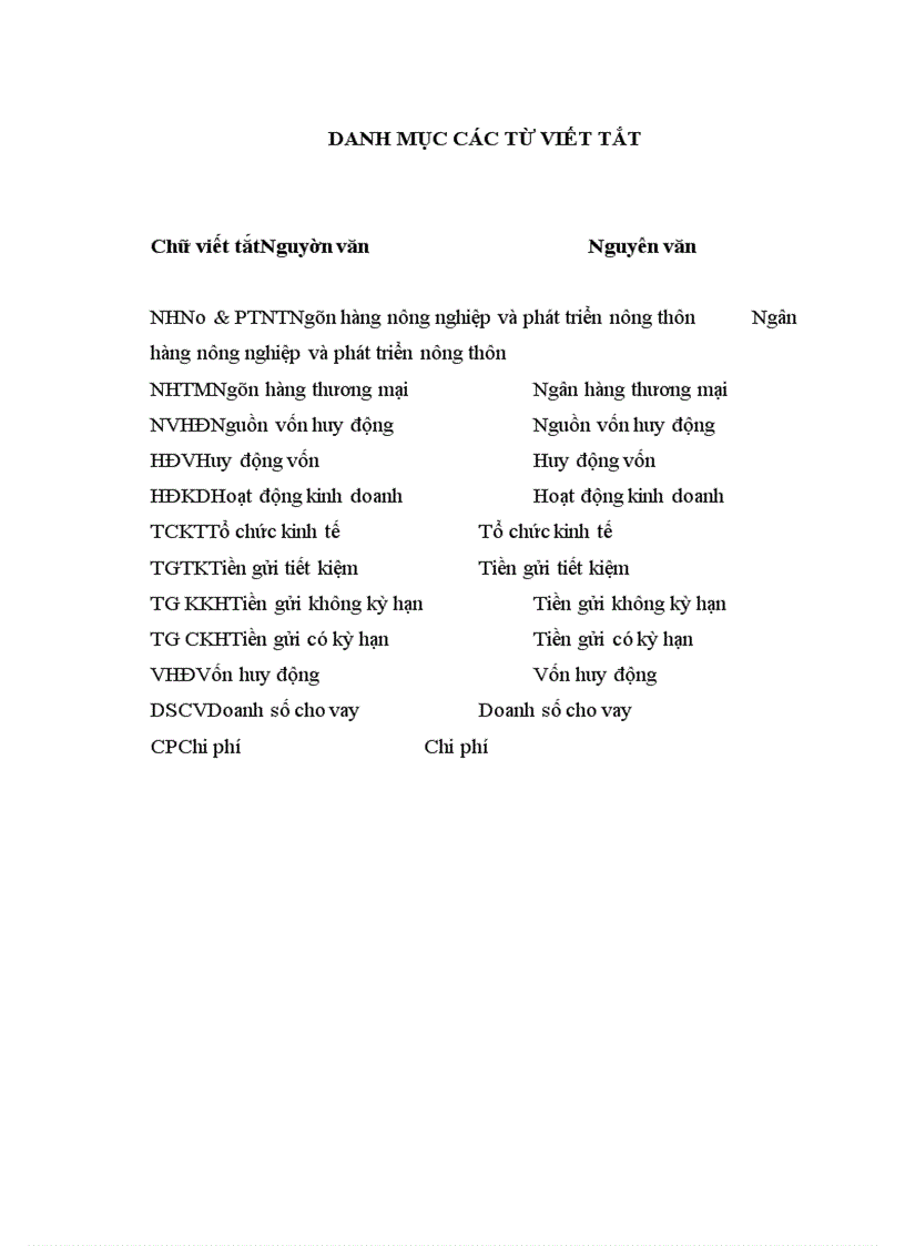 image for page Giải pháp nâng cao hiệu quả huy động vốn tại NHNo PTNT chi nhánh Láng Hạ