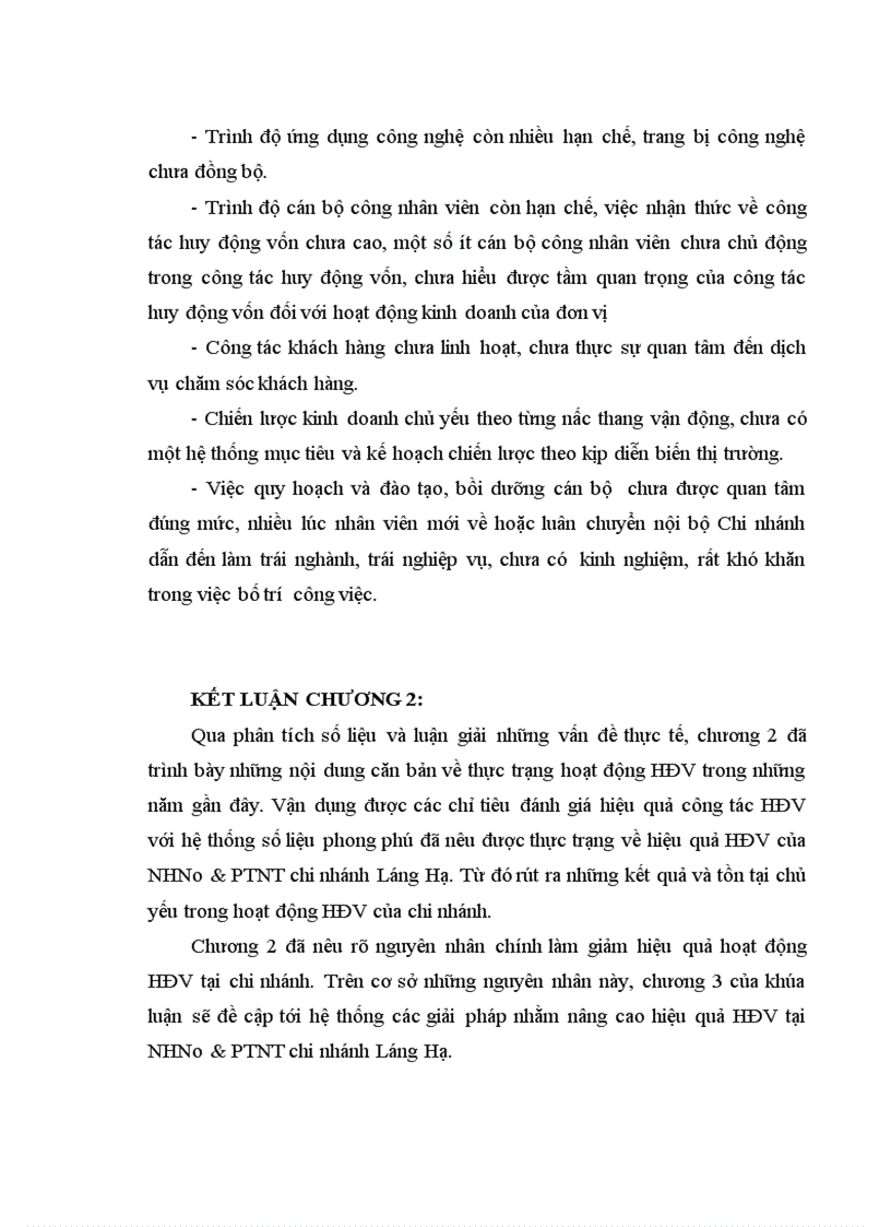 image for page Giải pháp nâng cao hiệu quả huy động vốn tại NHNo PTNT chi nhánh Láng Hạ