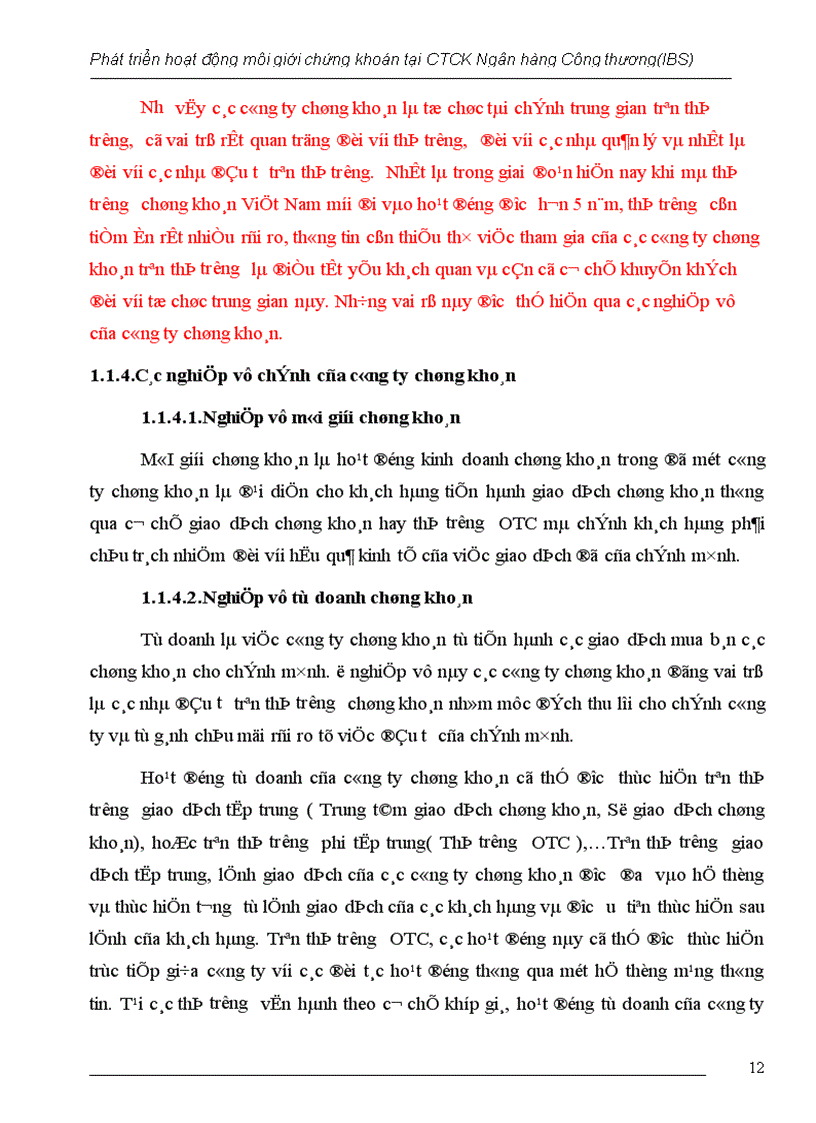 image for page Giải pháp phát triển hoạt động môi giới tại công ty chứng khoán Ngân hàng Công thương Việt Nam 1