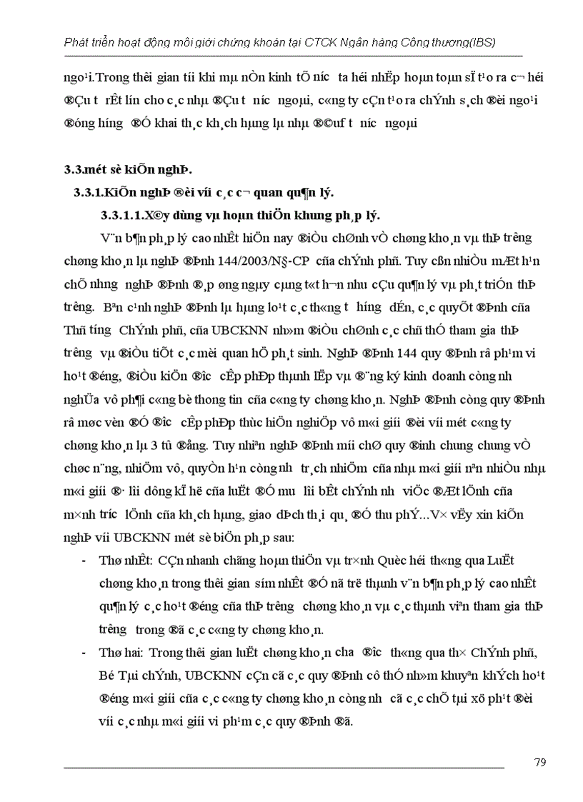 image for page Giải pháp phát triển hoạt động môi giới tại công ty chứng khoán Ngân hàng Công thương Việt Nam 1