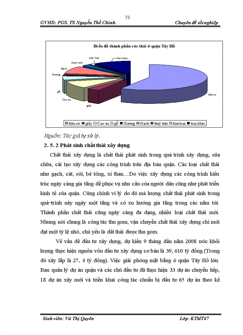 image for page Đánh giá hiệu quả của mô hình thực hiện xã hội hoá công tác thu gom vận chuyển xử lý chất thải rắn tại quận Tây Hồ 1