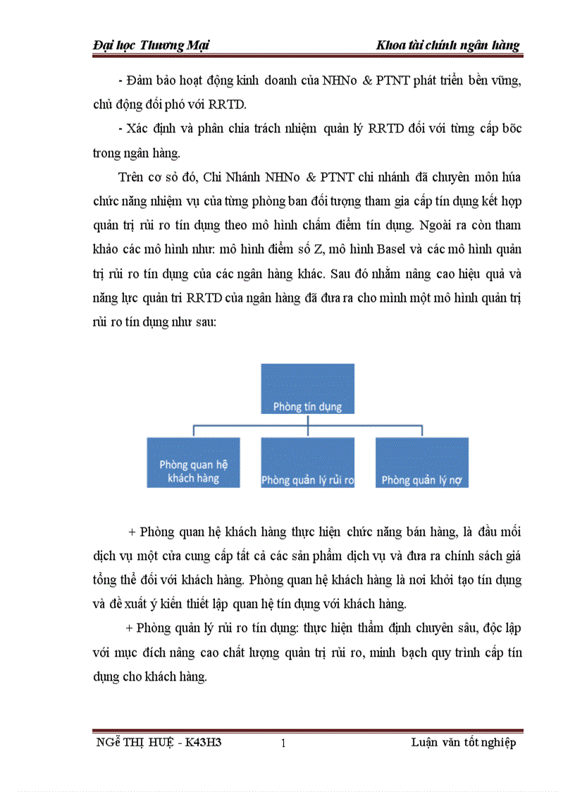 image for page Quản trị rủi ro tín dụng trong hoạt động cho vay tại NHNo PTNT chi nhánh Đông Bình Nam Định 1