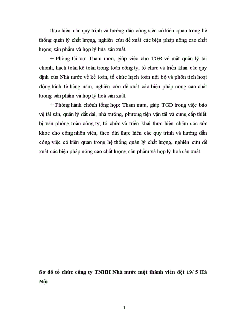 image for page Báo cáo thực tập tổng hợp tại Công ty dệt may 19 5 Hà Nội