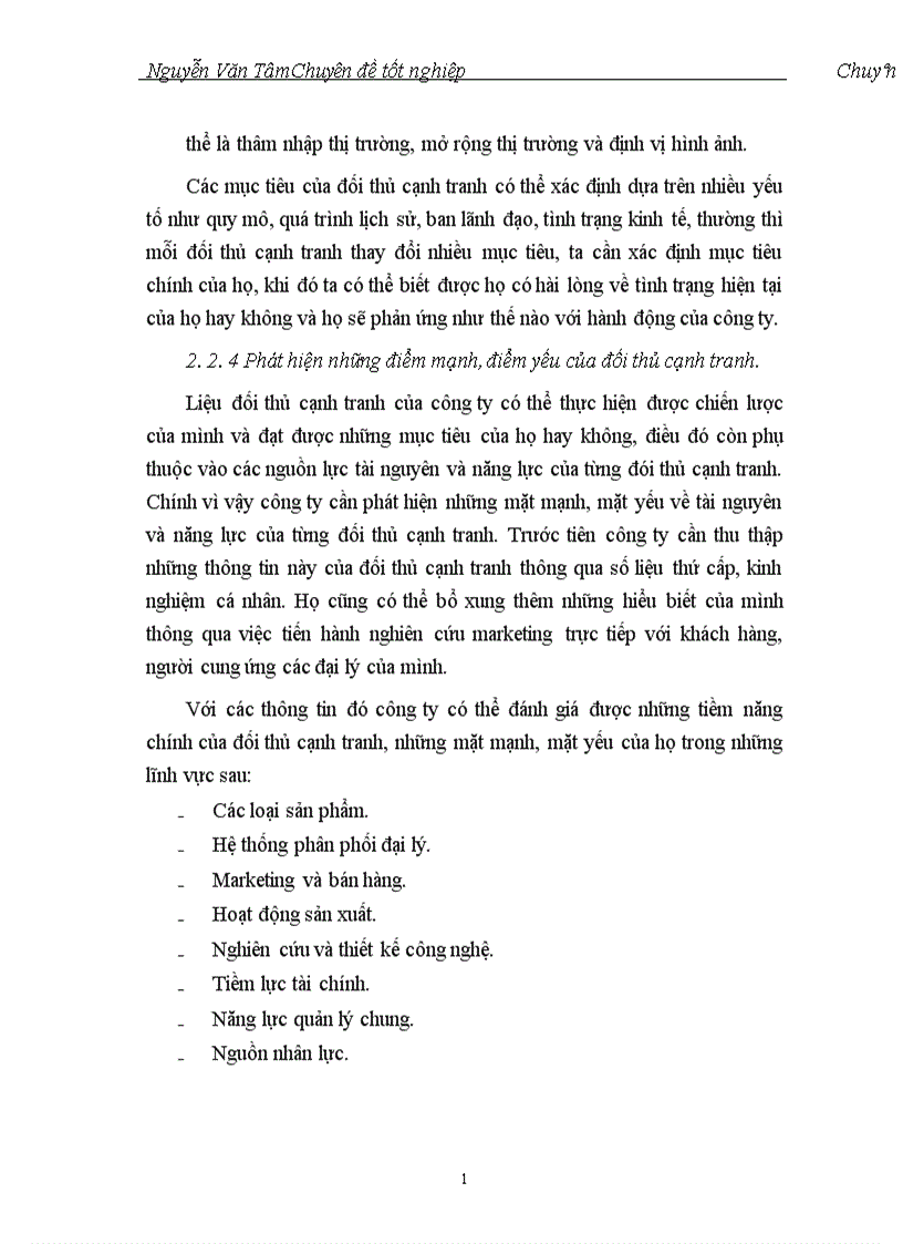 image for page Thị trường và Giải pháp cạnh tranh bằng chiến lược khác biệt hoá sản phẩm của Công ty Tân Hồng Hà 1
