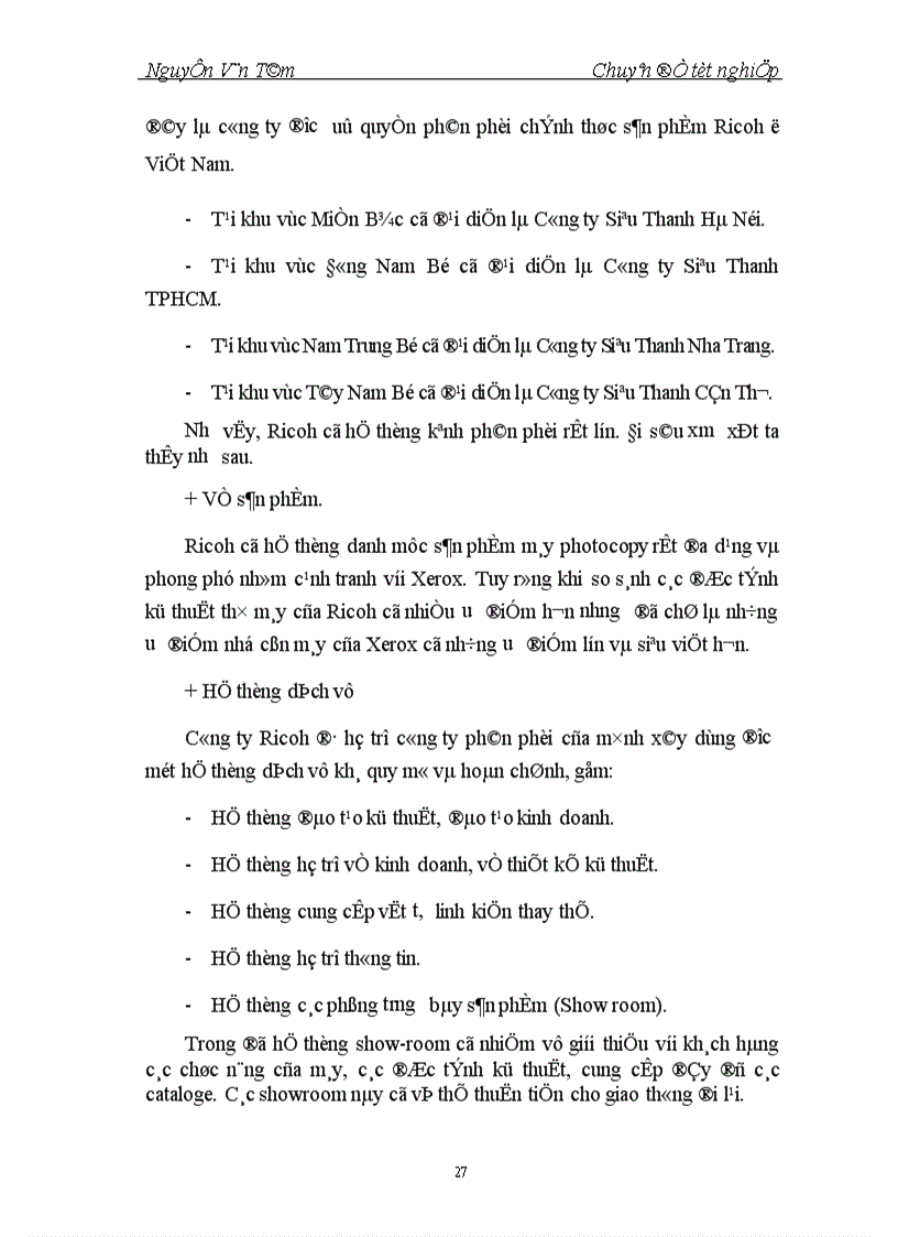 image for page Thị trường và Giải pháp cạnh tranh bằng chiến lược khác biệt hoá sản phẩm của Công ty Tân Hồng Hà 1