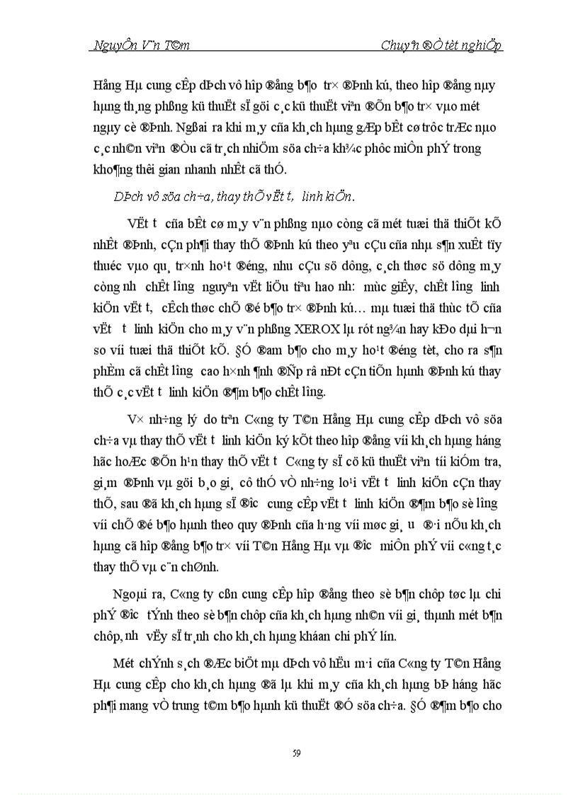 image for page Thị trường và Giải pháp cạnh tranh bằng chiến lược khác biệt hoá sản phẩm của Công ty Tân Hồng Hà 1