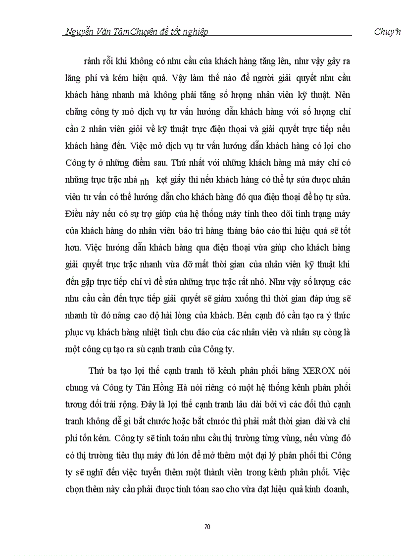 image for page Thị trường và Giải pháp cạnh tranh bằng chiến lược khác biệt hoá sản phẩm của Công ty Tân Hồng Hà 1