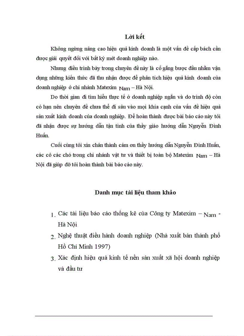 image for page Hoạt động sản xuất kinh doanh của Công ty vật tư thiết bị toàn bộ Matexim Hà Nội