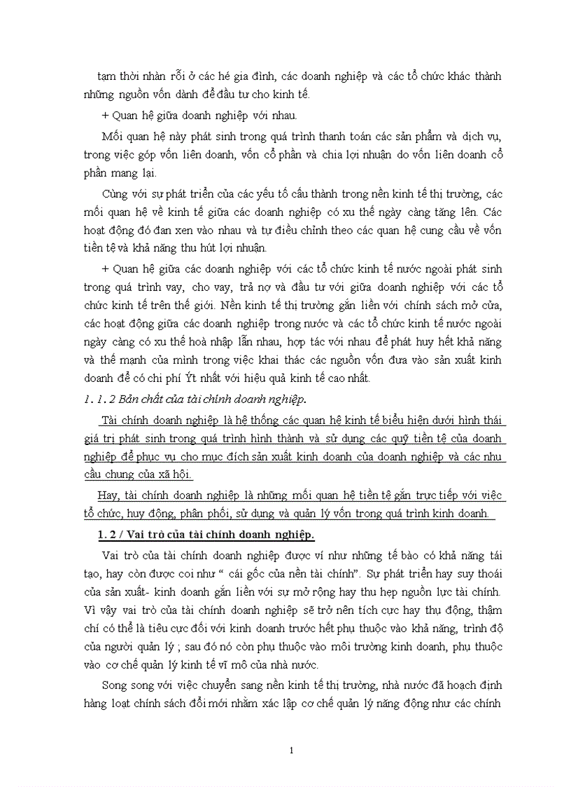 image for page Phân tích tình hình tài chính doanh nghiệp và những giải pháp góp phần nâng cao khả năng tài chính của Tổng công ty chè Việt nam 1