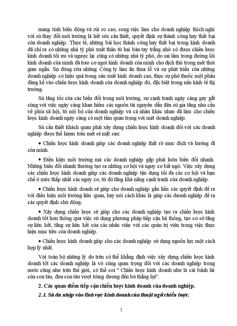 image for page Một số biện pháp chủ yếu nhằm góp phần hoàn thiện quá trình xây dựng chiến lược kinh doanh ở Công ty Xây lắp Vật tư Vận tải Sông Đà 12 1