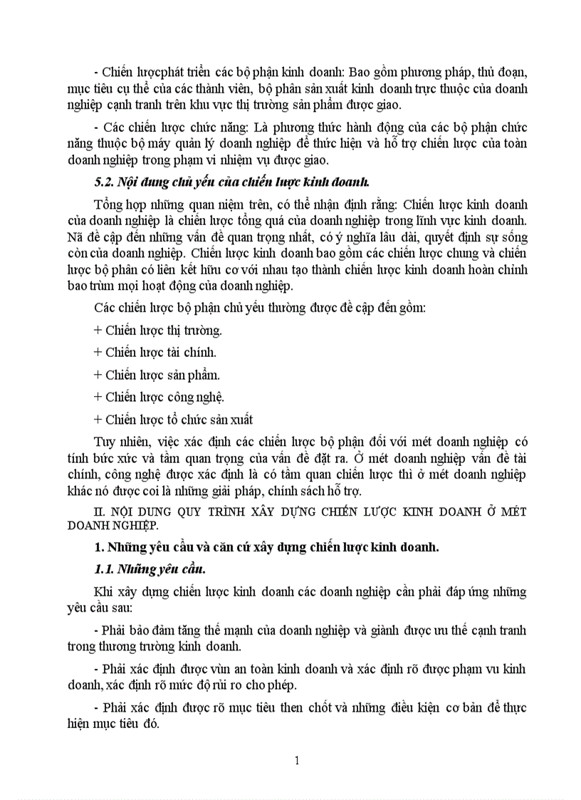 image for page Một số biện pháp chủ yếu nhằm góp phần hoàn thiện quá trình xây dựng chiến lược kinh doanh ở Công ty Xây lắp Vật tư Vận tải Sông Đà 12 1