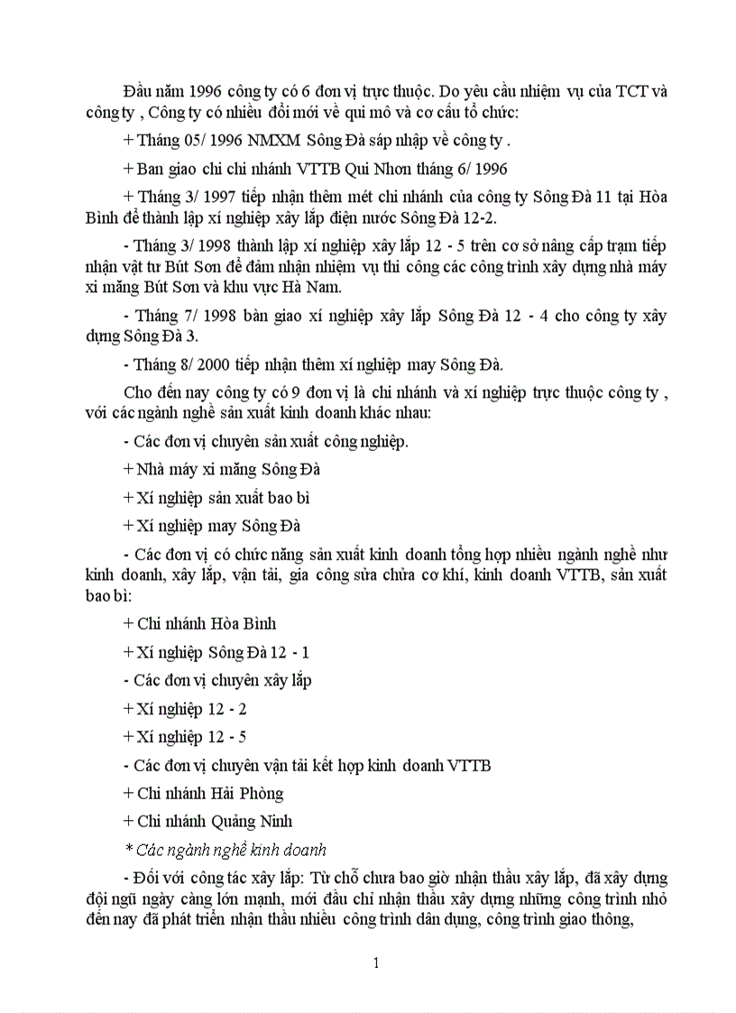 image for page Một số biện pháp chủ yếu nhằm góp phần hoàn thiện quá trình xây dựng chiến lược kinh doanh ở Công ty Xây lắp Vật tư Vận tải Sông Đà 12 1