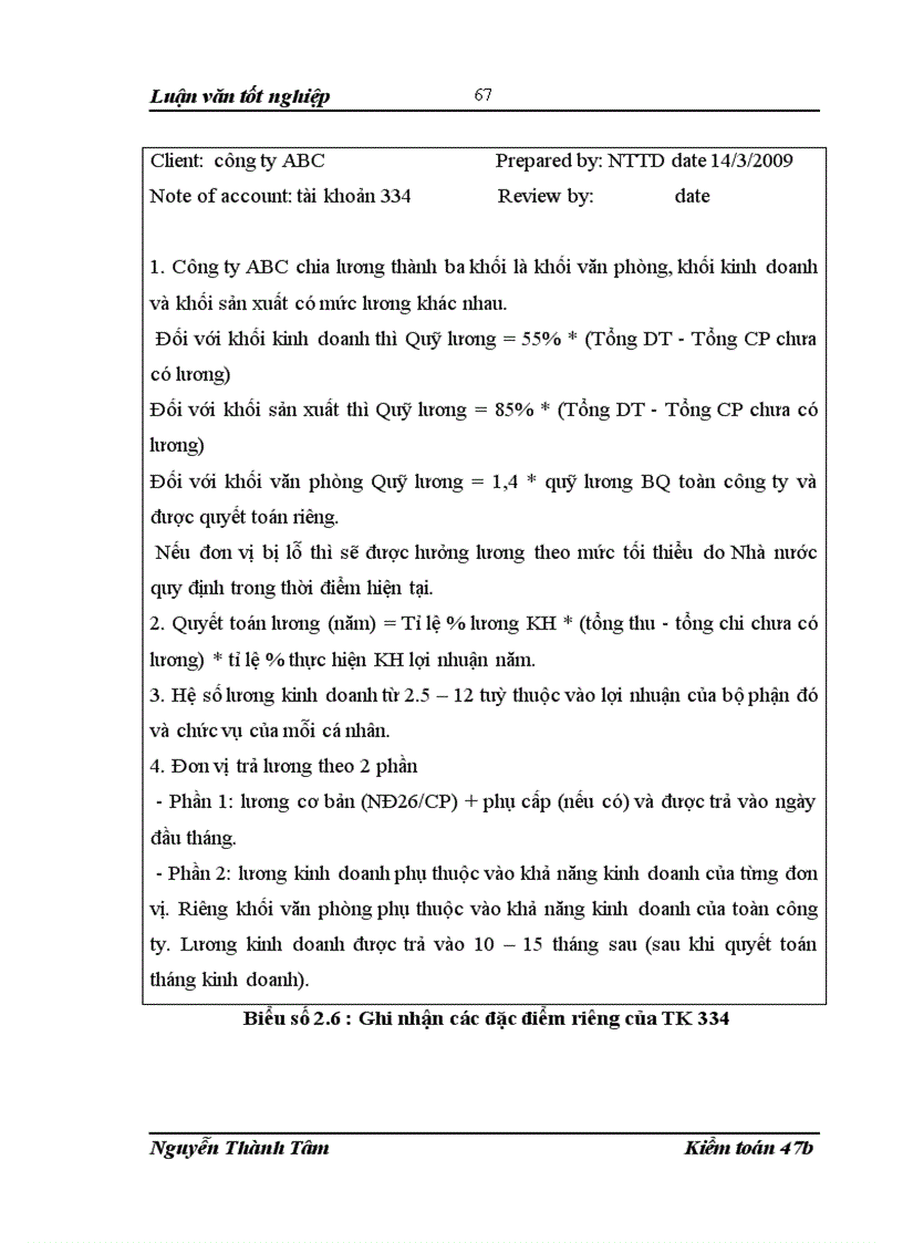 image for page Hoàn thiện kiểm toán chu trình tiền lương nhân viên trong kiểm toán báo cáo tài chính do chi nhánh công ty TNHH Kiểm toán và Tư vấn tại Hà Nội thực hiện 1