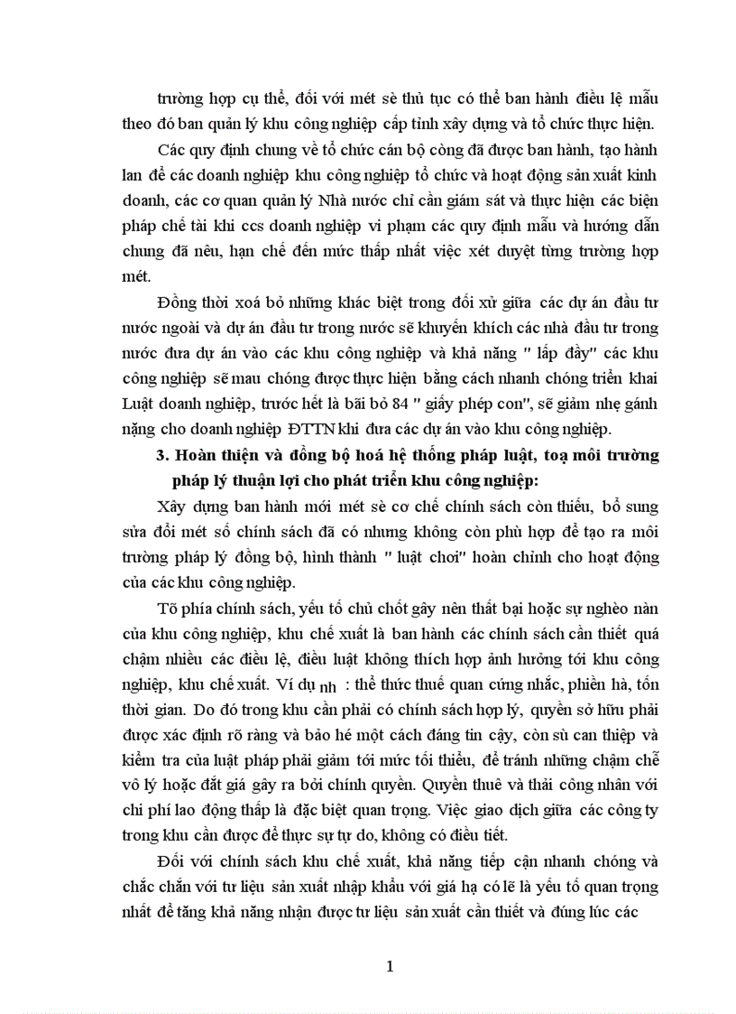 image for page Một số giải pháp nâng cao hiệu quả hoạt động của khu công nghiệp khu chế xuất ở Việt Nam