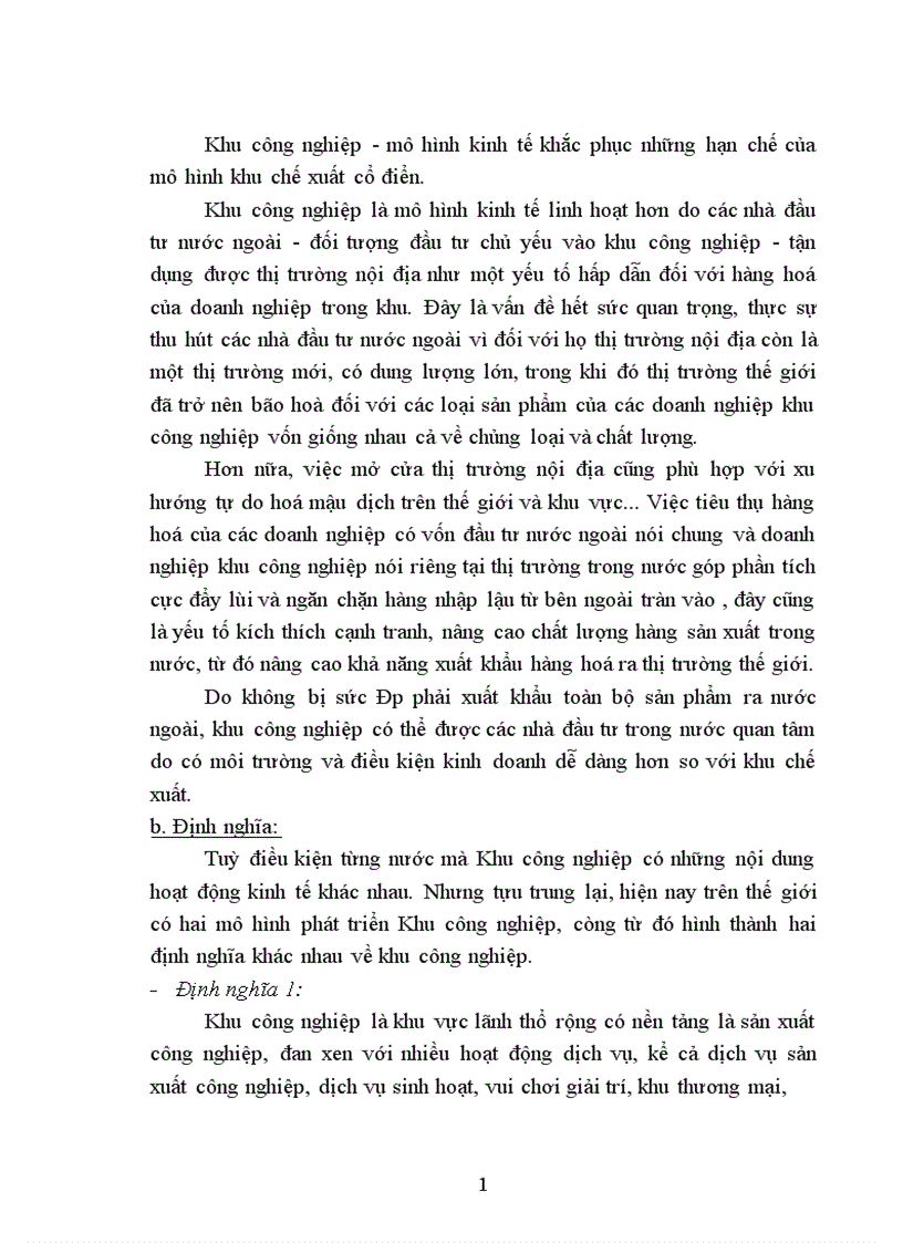 image for page Đầu tư trực tiếp nước ngoài vào khu công nghiệp khu chế xuất Thực trạng và giải pháp 1