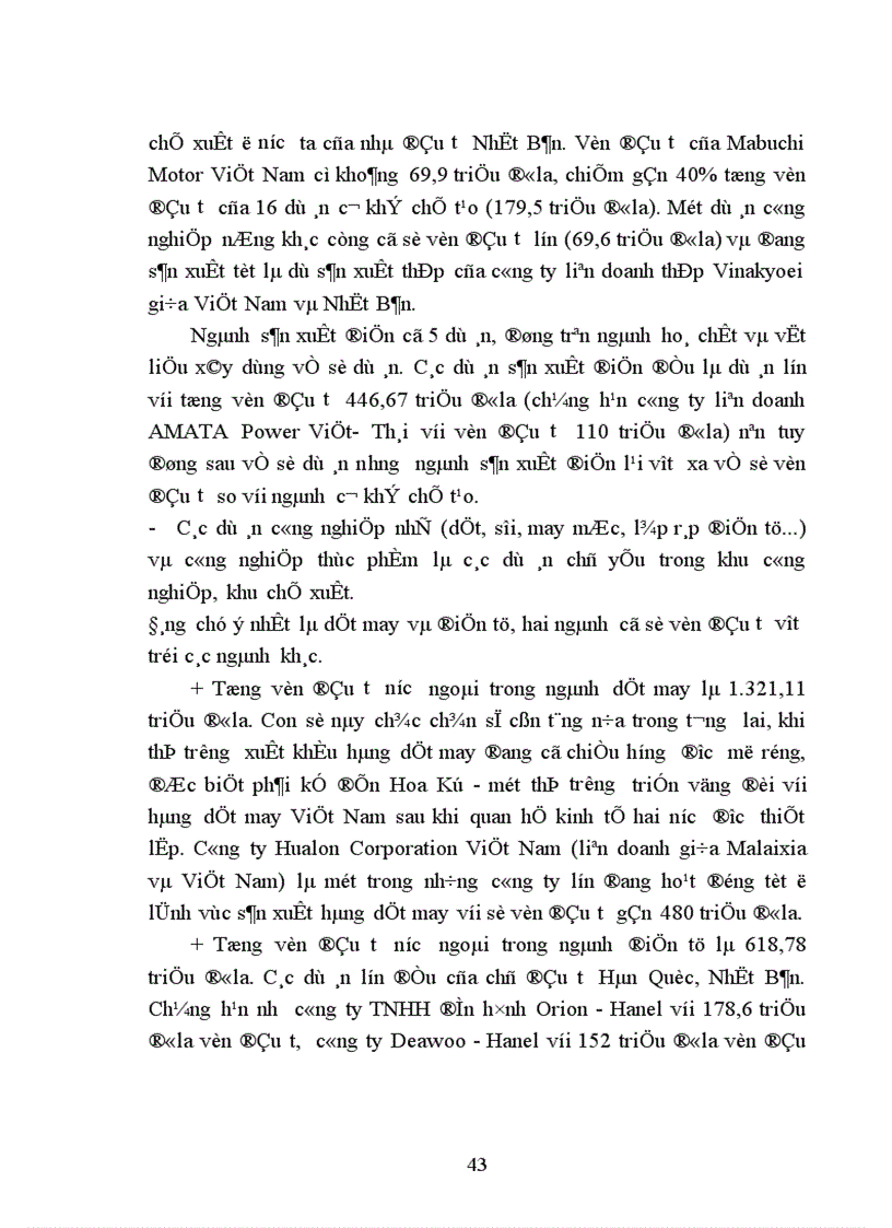 image for page Đầu tư trực tiếp nước ngoài vào khu công nghiệp khu chế xuất Thực trạng và giải pháp 1