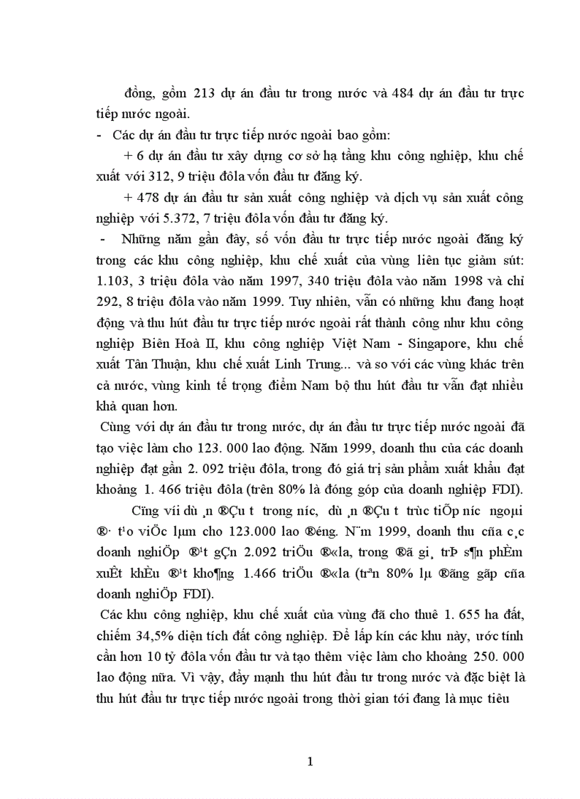 image for page Đầu tư trực tiếp nước ngoài vào khu công nghiệp khu chế xuất Thực trạng và giải pháp 1