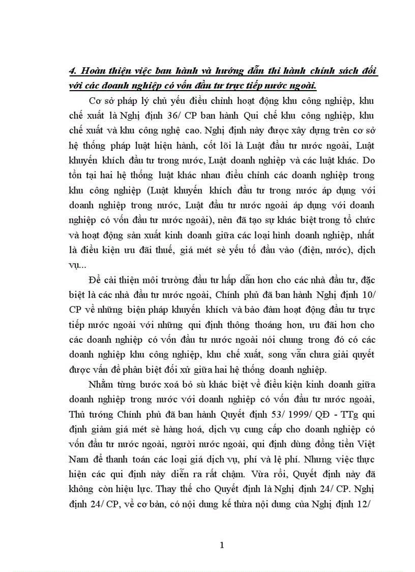 image for page Đầu tư trực tiếp nước ngoài vào khu công nghiệp khu chế xuất Thực trạng và giải pháp 1